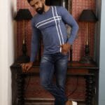 Blue Long Sleeve Tee