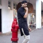 Classic Black Kurtha Top