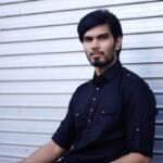 Dark Blue Kurtha Top