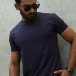 Iconic Plain Blue Tee