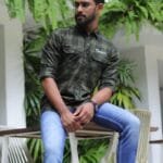 Forest Green Checkered Shirt