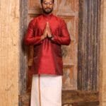 Red Traditional Designer Wear