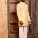 Yellow Traditional Designer Wear