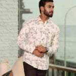 Designer Printed Long Sleeve Shirt