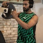 Black & Green Gym Skinny